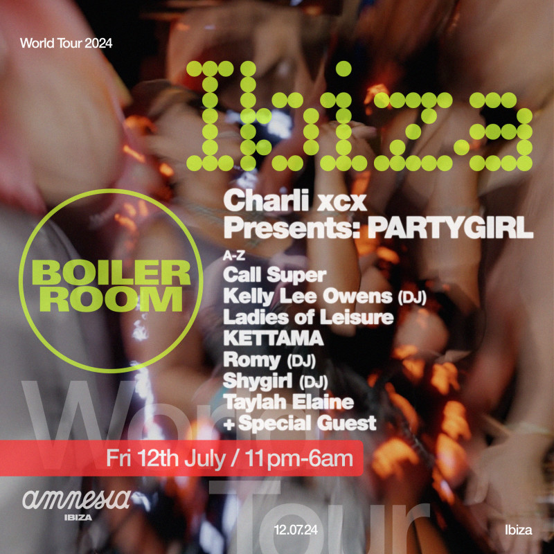Charli Xcx To Headline Boiler Room's Return To Ibiza In