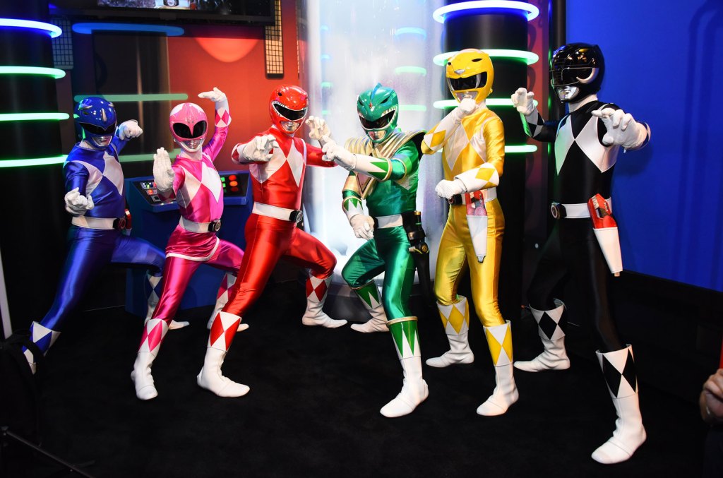 First Revealed At Comic Con, These Power Rangers Action Figures Are