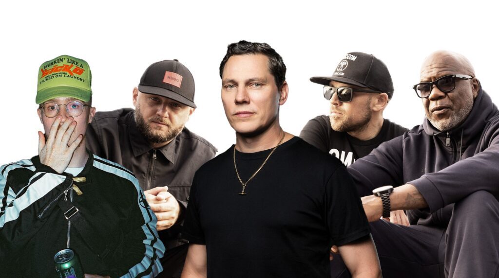 Listen: Tiësto, Hedex, & Basslayerz Link For Hard Hitting Drum &