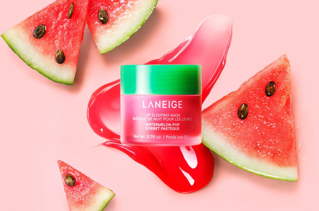 Laneige's Cult Favorite Lip Mask Just Dropped A Juicy Watermelon Flavor