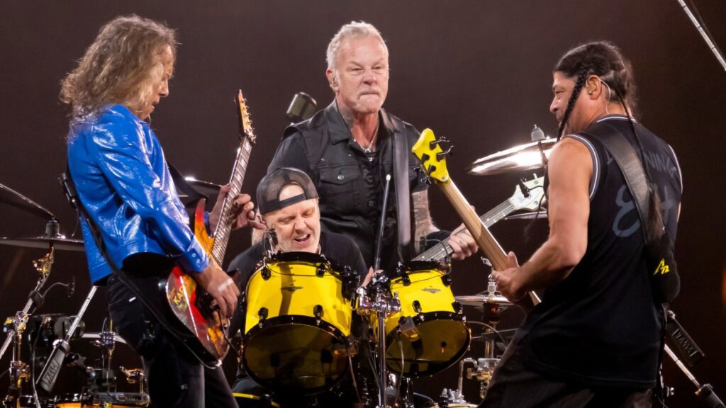 Metallica Are Getting Ready For Their 'fortnite' Concert.