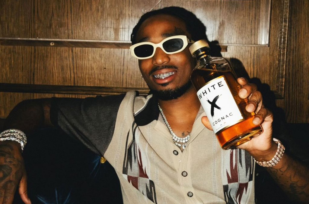 Quavo Celebrates White X Cognac Launch With Carbone Nyc Party: