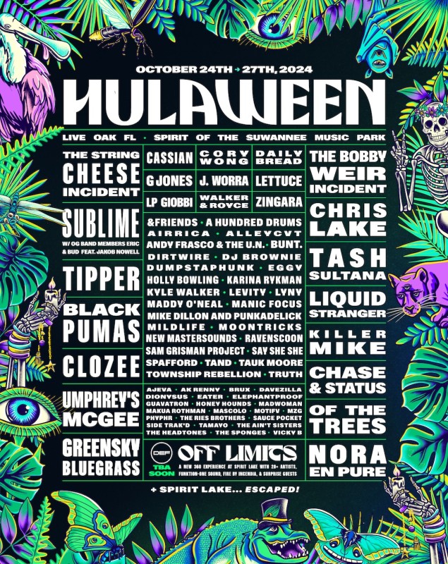 Tipper, Chase & Status, Clozee And More Will Play Suwannee