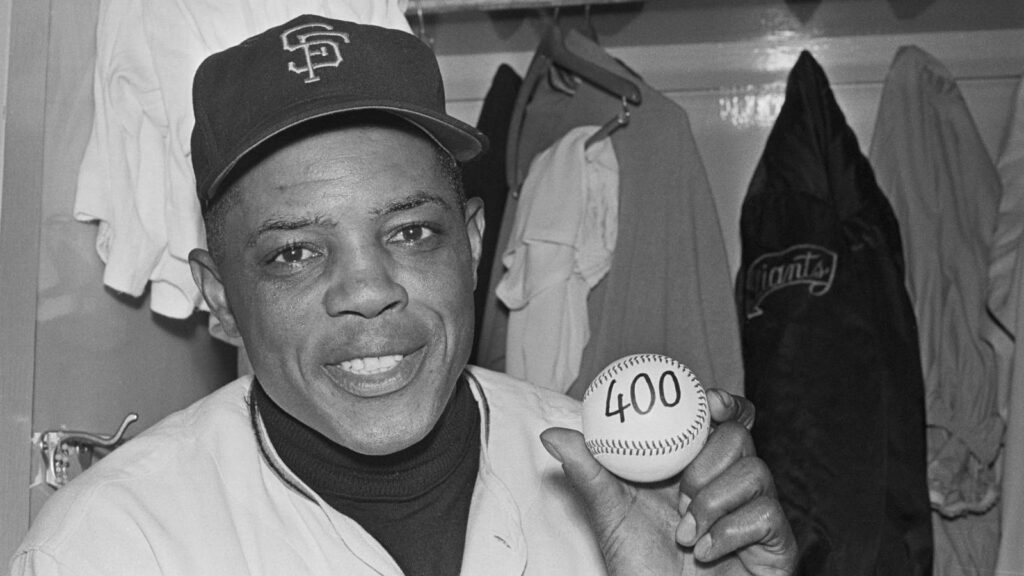 Willie Mays, Sf Giants Legend And Mlb Hall Of Famer,