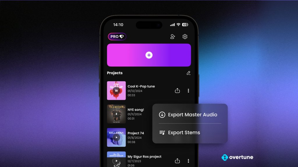 With The Soundon Integration, The Music Making App Overtune Joins Tiktok