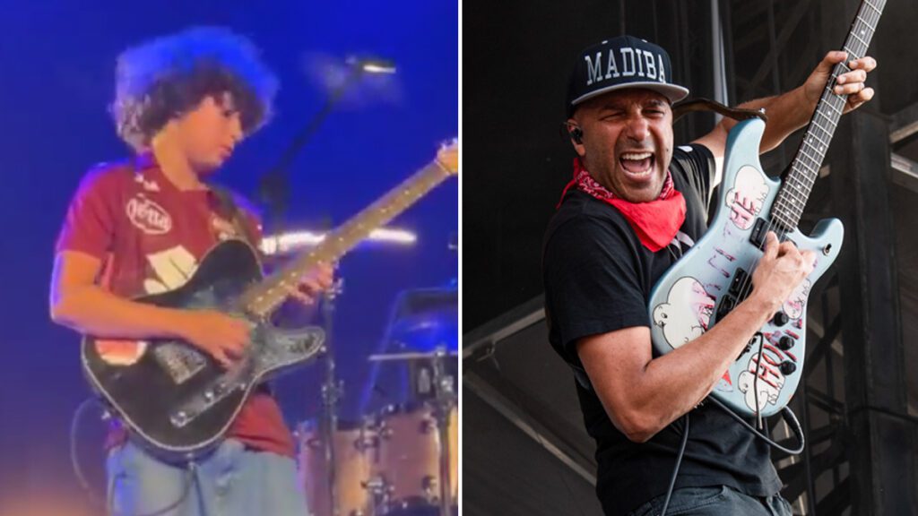 Tom Morello's 13 Year Old Son Roman Is An Incredibly Talented Guitarist: