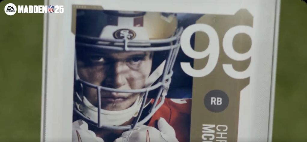 'madden Nfl 25' Cover Athlete Christian Mccaffrey Returns To 99