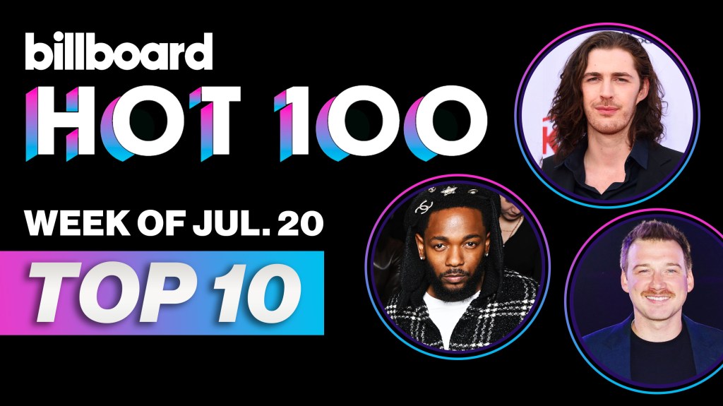 Billboard Hot 100 Top 10 Countdown For July 20, 2024