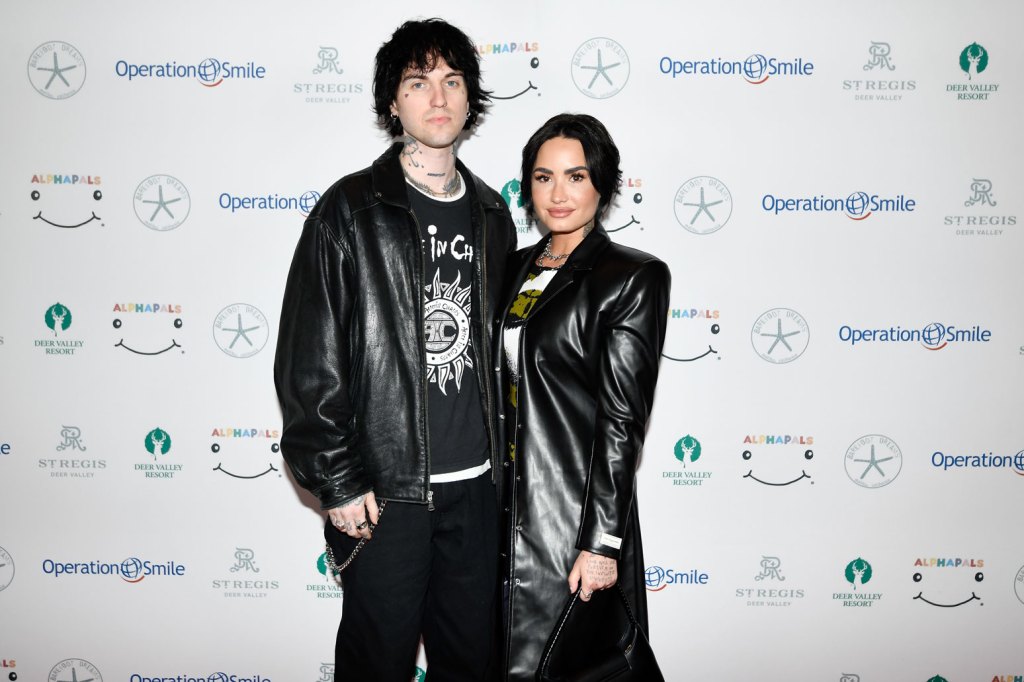 Demi Lovato And Fiancé Jutes Show Off Their Furry Third