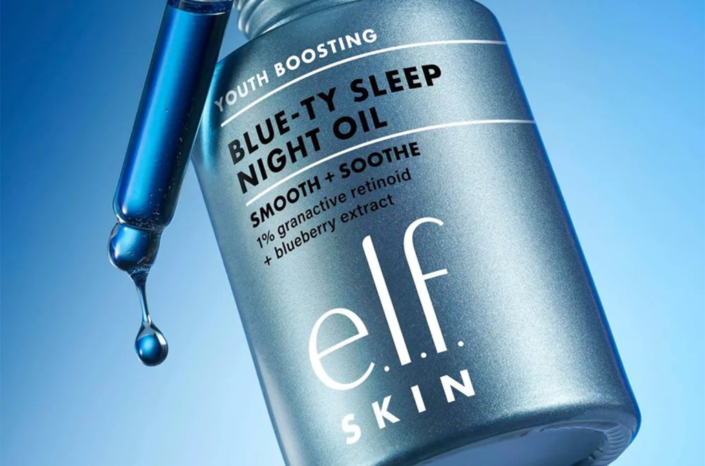 Elf's New Sleep Face Oil Delivers "velvet Smooth" Overnight Results