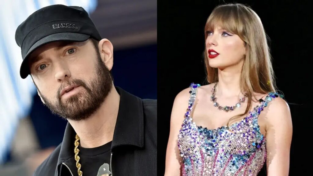 Eminem Unseats Taylor Swift Atop Billboard 200 As The Tortured