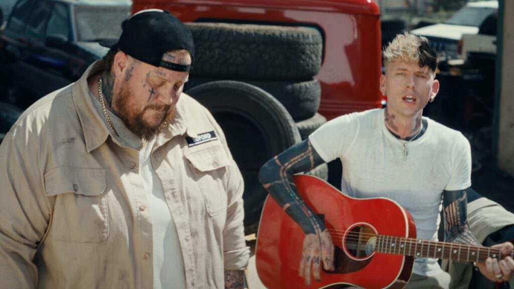 Machine Gun Kelly And Jelly Roll Reimagine John Denver’s “country