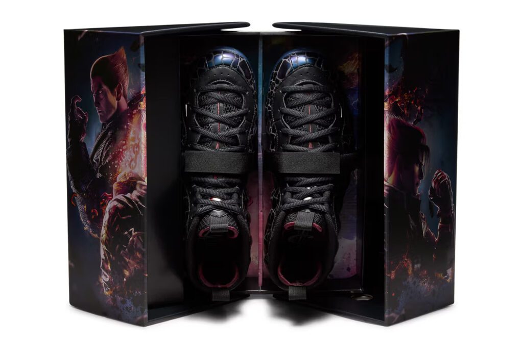 Nike Releases An Air Foamposite One Inspired By 'tekken 8'.