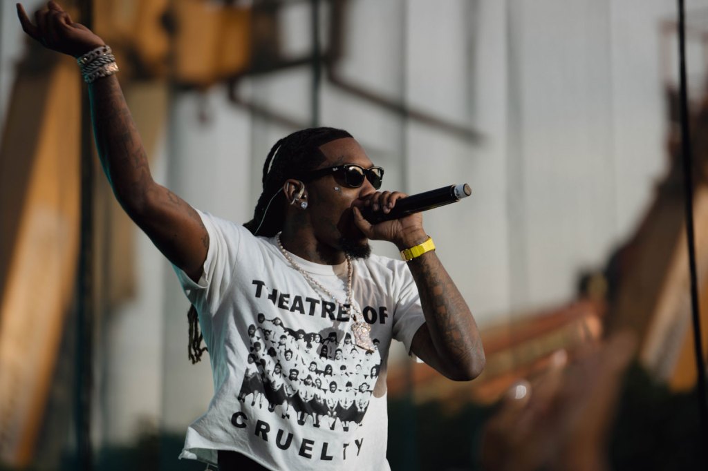 Offset & Busta Rhymes Perform In 'hands Free' Event For