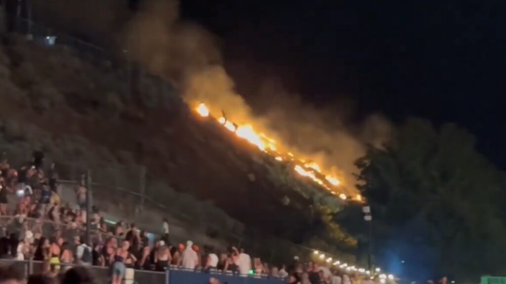 Pyrotechnics Cause Brush Fire During Odesza’s Concert At Gorge