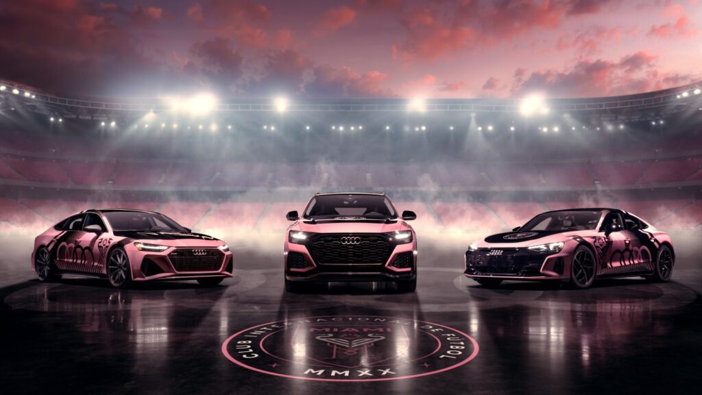 Shifting Gears: Inter Miami Cf Unveil New Audi Collaboration, Debut