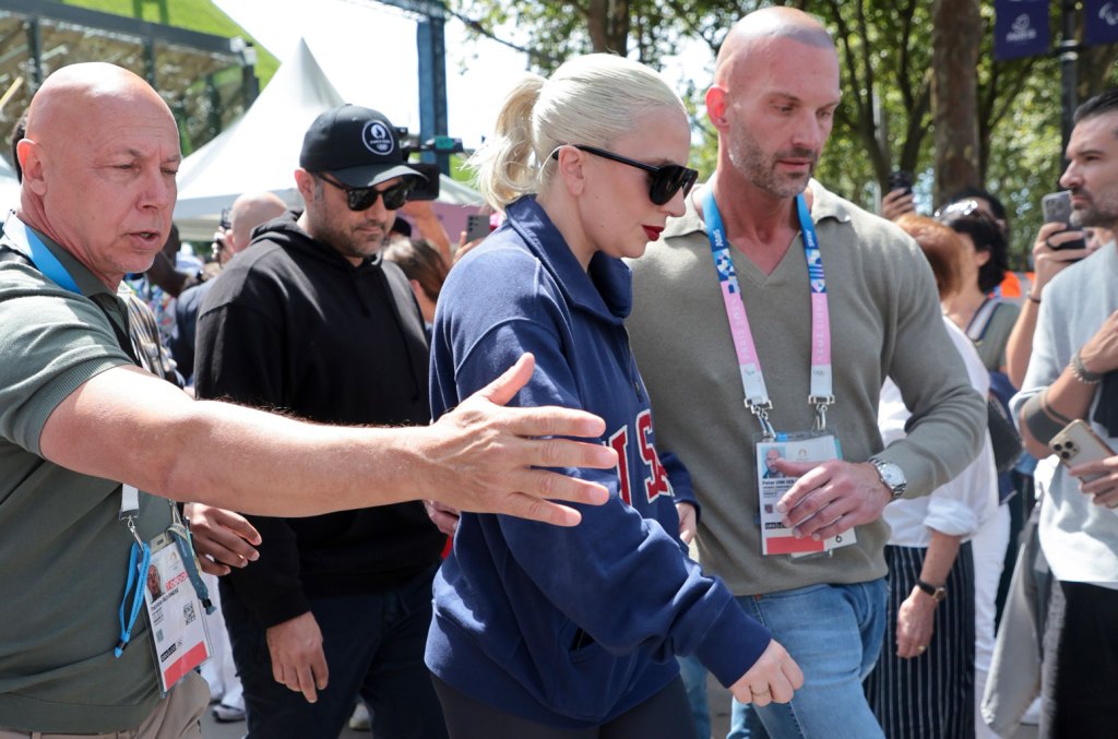 Team Lady Gaga Rocks Usa Paris Olympics Fleece Hoodie: Here's