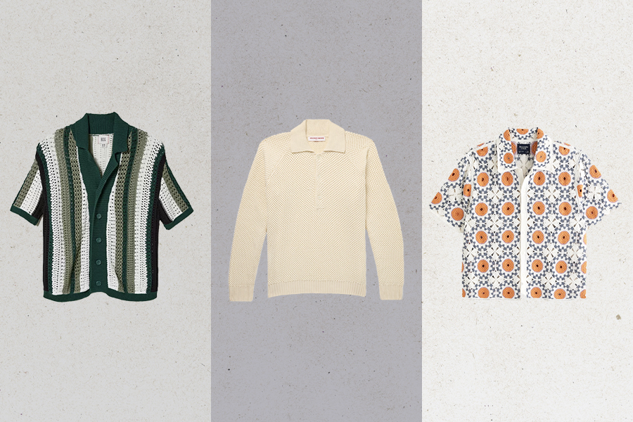 The Best Crochet Shirts For Men To Wear This Summer