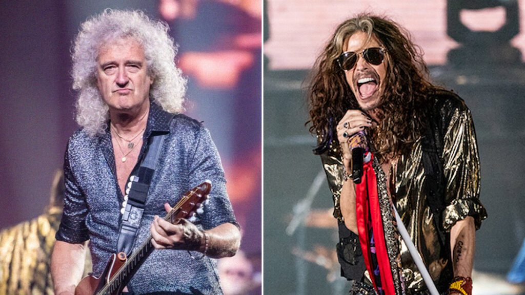 Queen's Brian May Cries Over Aerosmith's Departure: 'one Of The