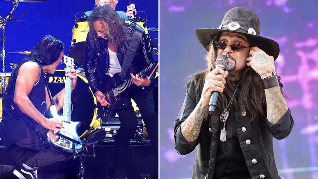 Metallica's Kirk Hammett And Rob Trujillo Perform Ministry's “just One