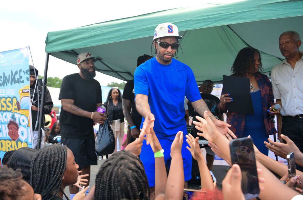 21 Savage's 8th Annual Issa Back To School Drive Offers