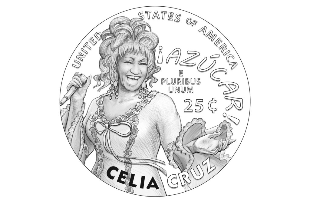 A Celia Cruz Commemorative Quarter Is Now In Circulation