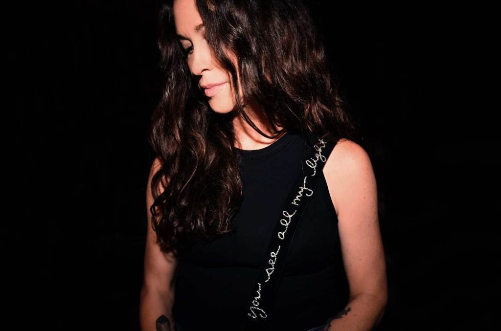 Alanis Morissette Sparkles In The New Bandolier Collection With Accessories