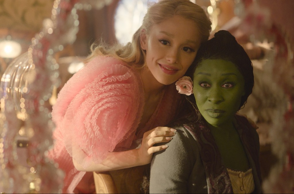 Ariana Grande And Cynthia Erivo Enter The Emerald City In