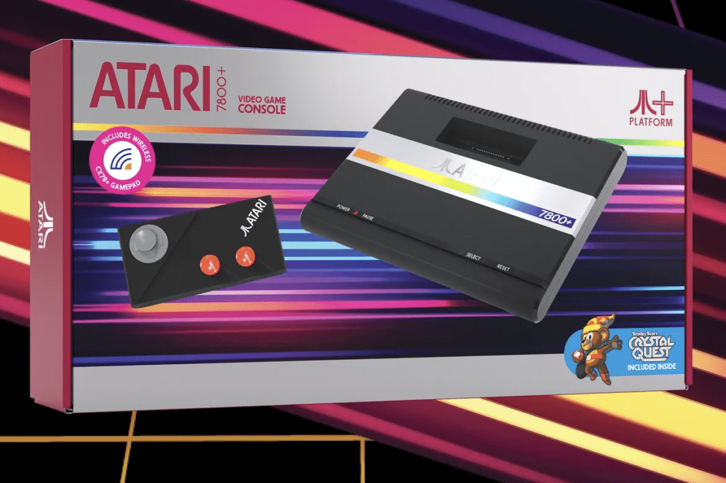 Atari's Latest Console The 7800 Plus Puts Old Atari 2600