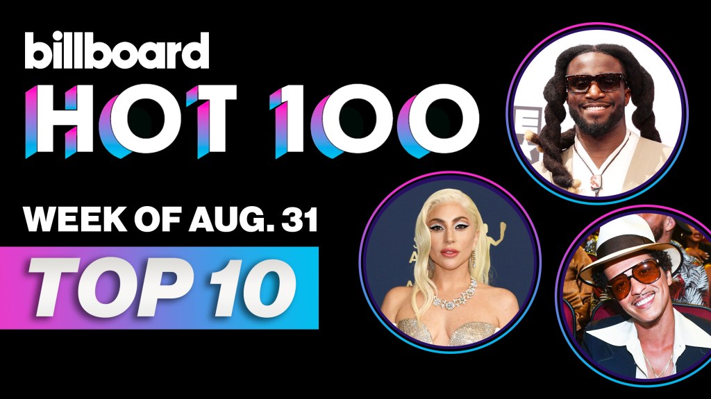 Billboard Hot 100 Top 10 Countdown To August 31, 2024