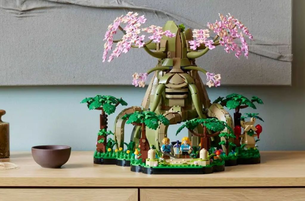 Lego Celebrates 'the Legend Of Zelda's Great Deku Tree' From