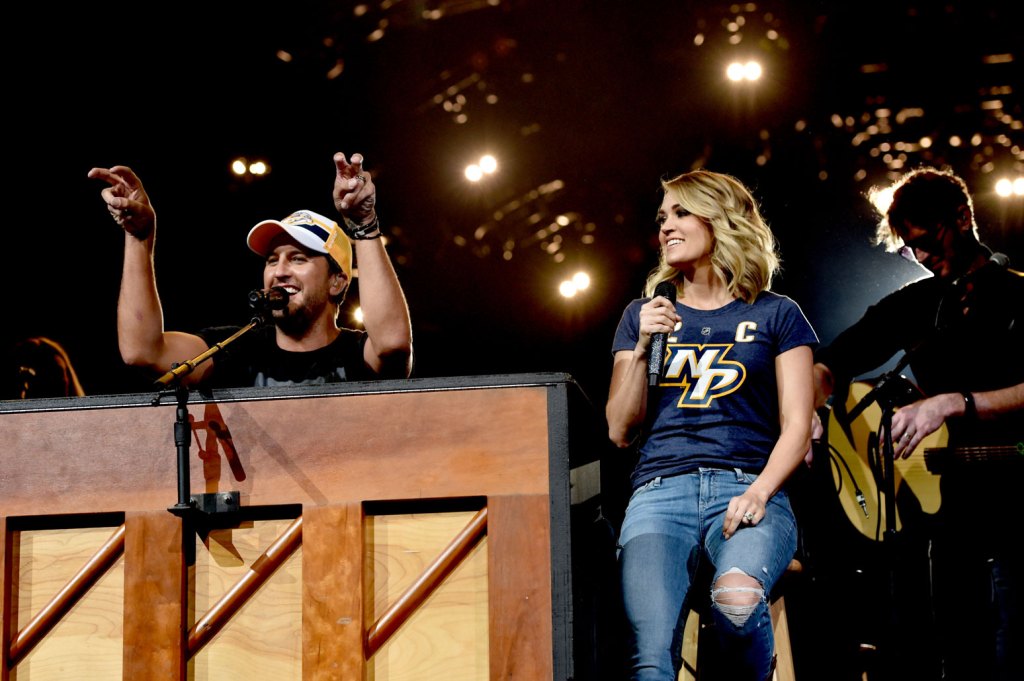 Luke Bryan Offers Carrie Underwood Advice For 'american Idol' Judge