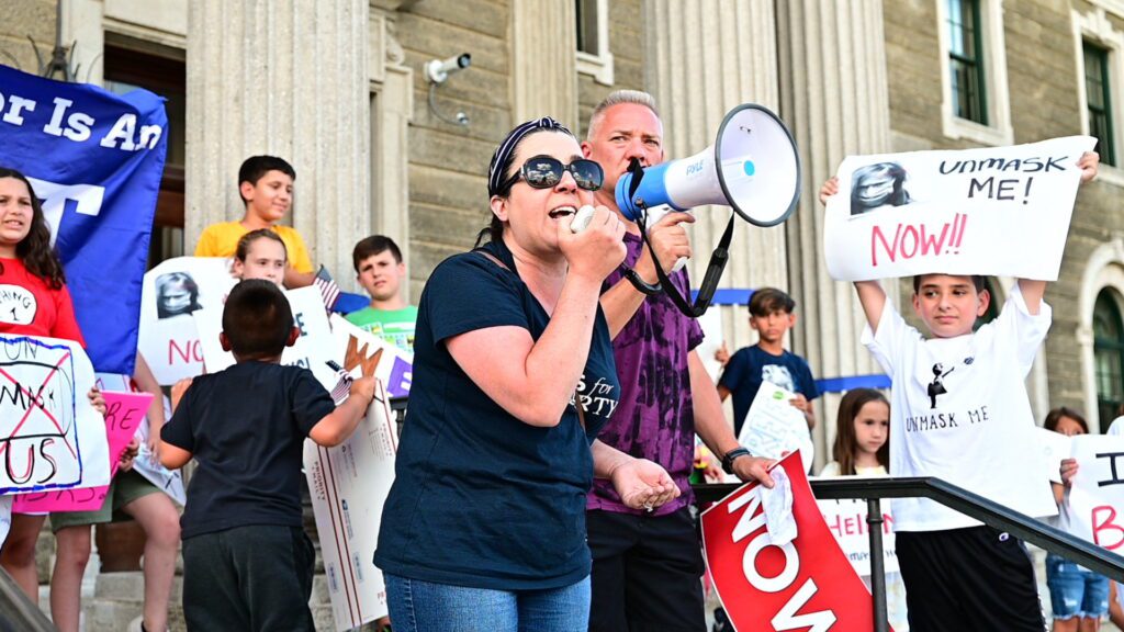 Masks Banned In Nassau County Despite Strong Protests