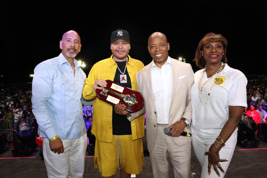 Mixxy Mayor Eric Adams Awards Fat Joe Key To New