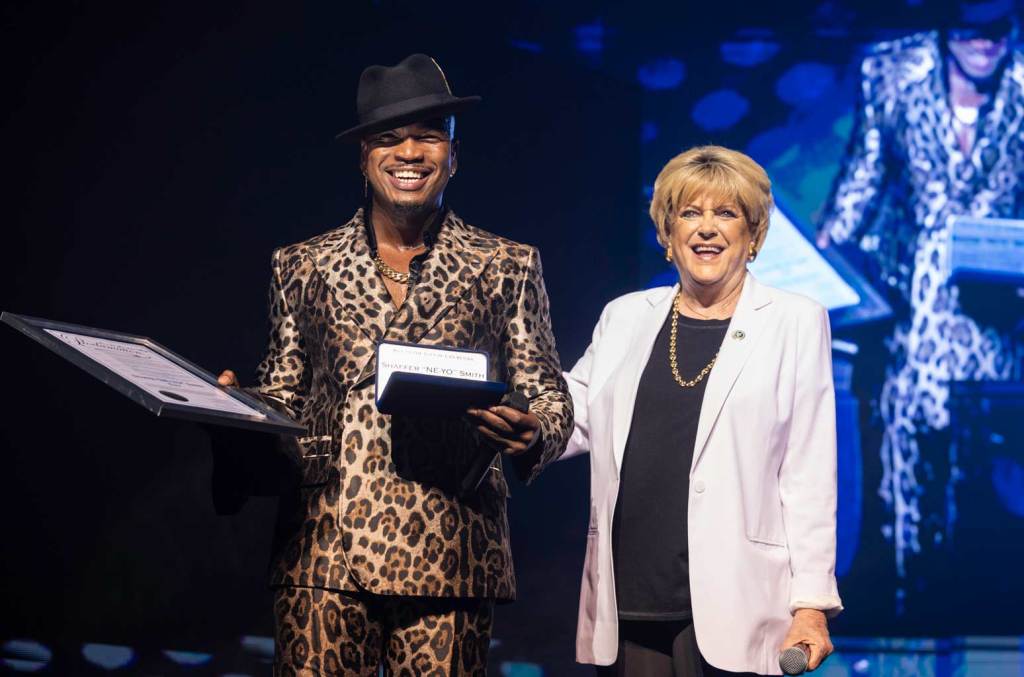 Ne Yo Receives Key To The City Of Las Vegas And