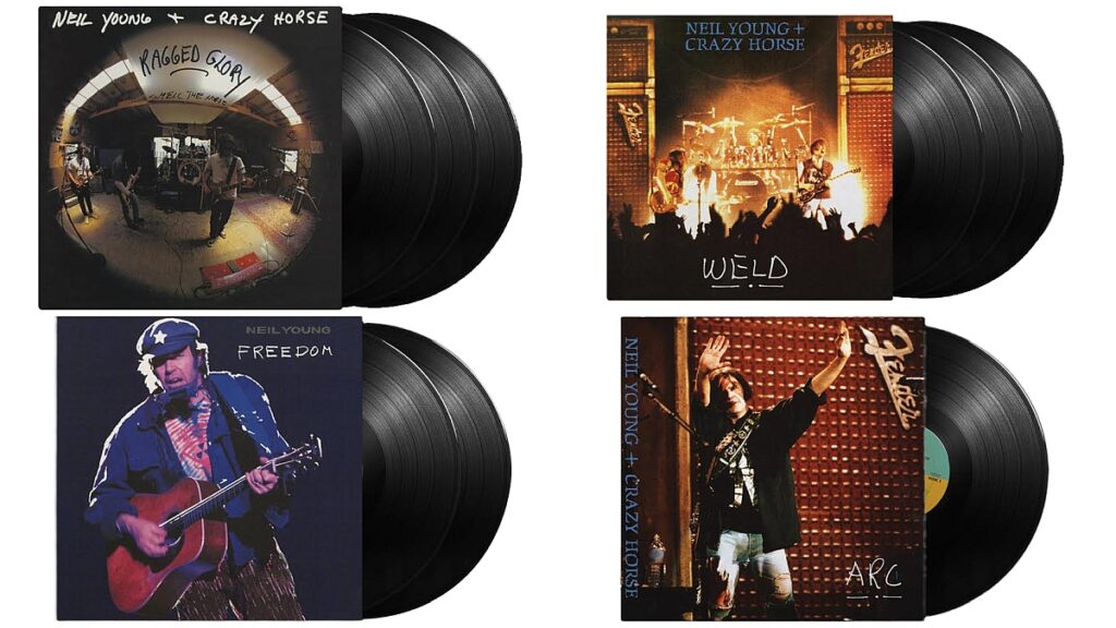 Neil Young Reissuing Freedom, ragged Glory, weld, And Arc On Vinyl