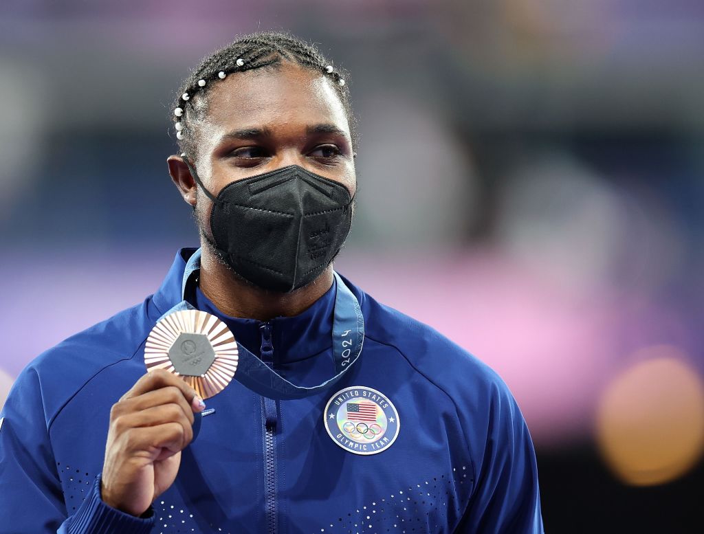 Noah Lyles Criticized For Partying In Paris After The Covid