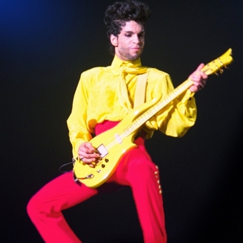 Prince Yellow Schecter Cloud Guitar Up For Auction For $60,000