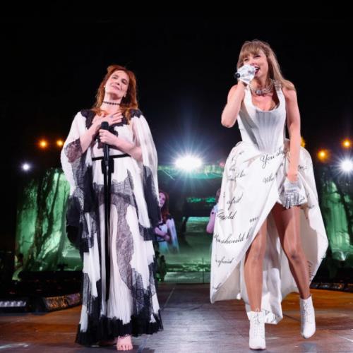 Taylor Swift Performs With Star Guests In London