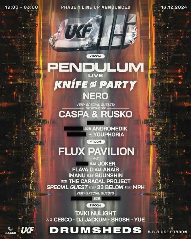 The Biggest London Show In Ukf History Will Feature Pendulum,