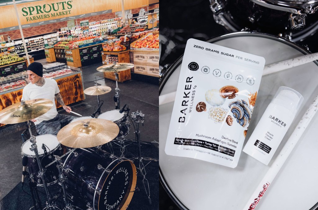 Travis Barker's Barker Wellness Is Now Available At Sprouts Stores