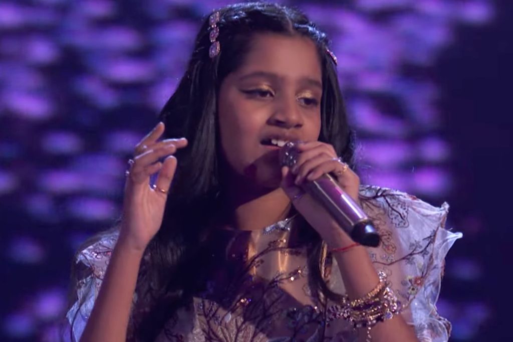 10 Year Old Pranysqa Mishra Performs Miley Cyrus’ ‘wrecking Ball’ On ‘agt’