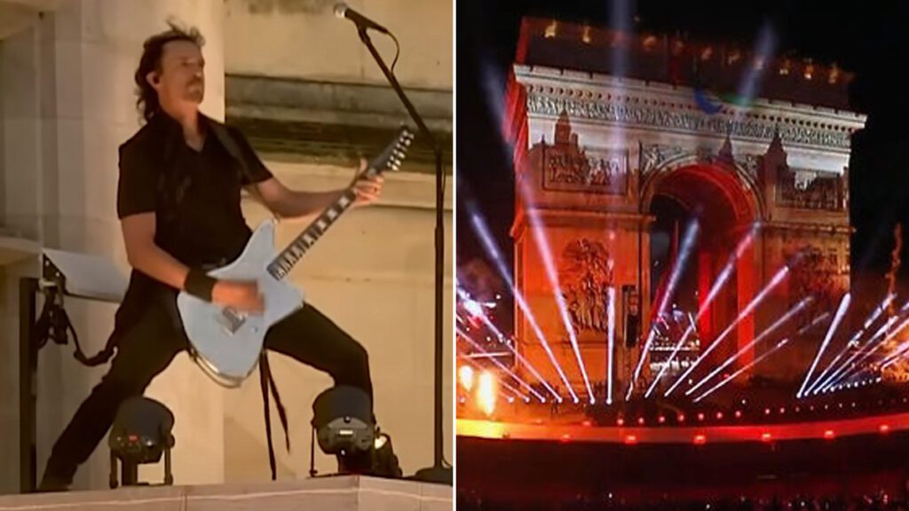 Gojira's Olympic Performance Was Majestically Projected Onto The Arc De