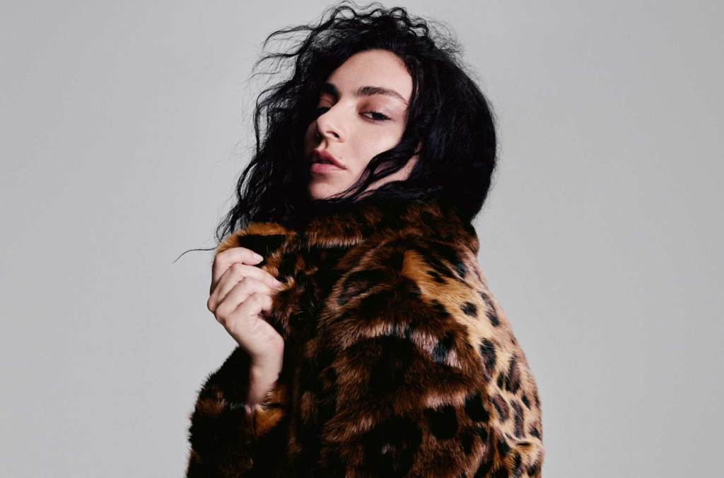 Charli Xcx Cozies Up In Leopard Print For H&m's A/w