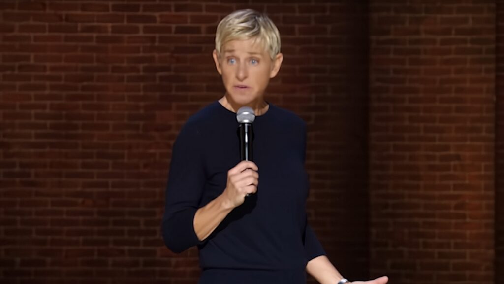 Ellen Degeneres Says She “got Kicked Out Of Show Business”