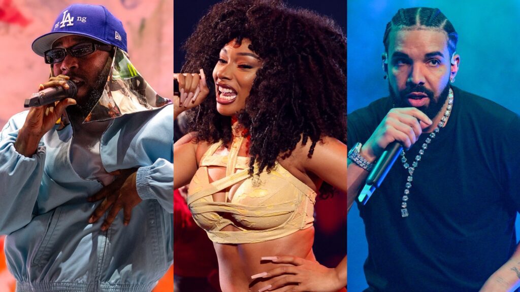 Megan Thee Stallion, Kendrick Lamar, Drake Lead 2024 Bet Hip Hop