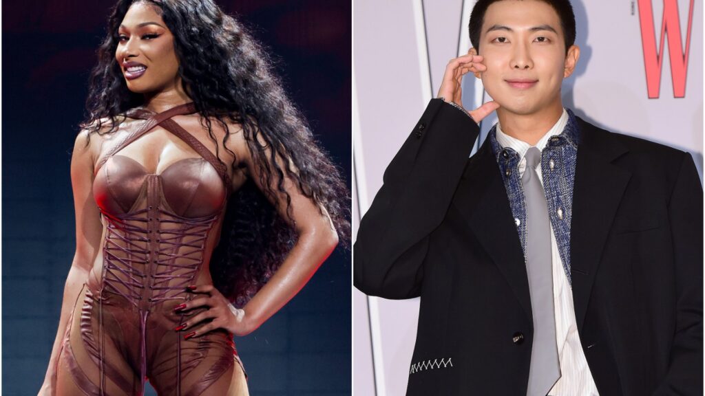 Megan Thee Stallion Teases 'neva Play' With Bts' Rm