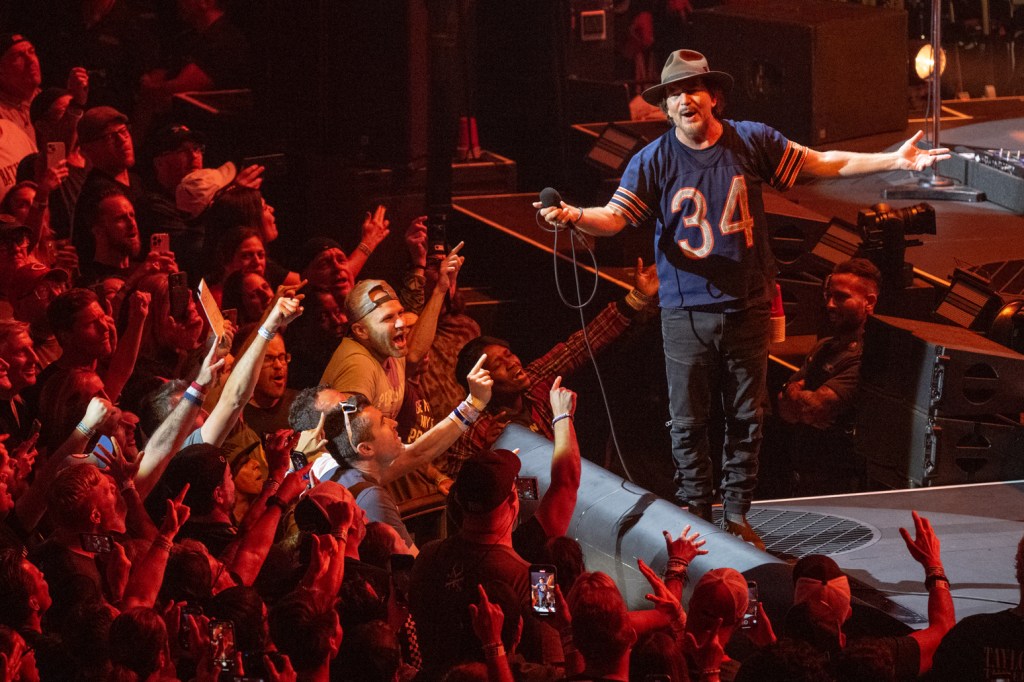 Pearl Jam Rocks Out — And Gets Serious — At