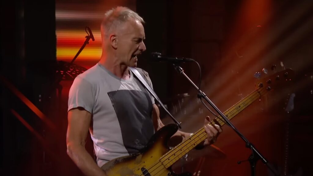 Sting Delivers A Spectacular Performance Of “i Wrote Your Name