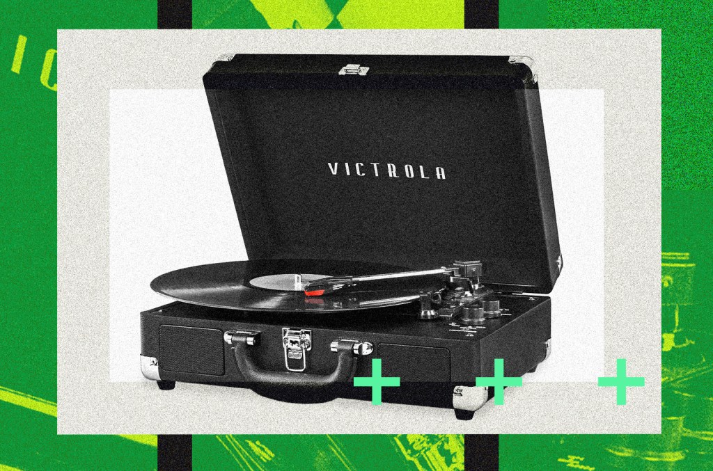 Victrola's $50 Portable Turntable Folds Up For On The Go Listening —